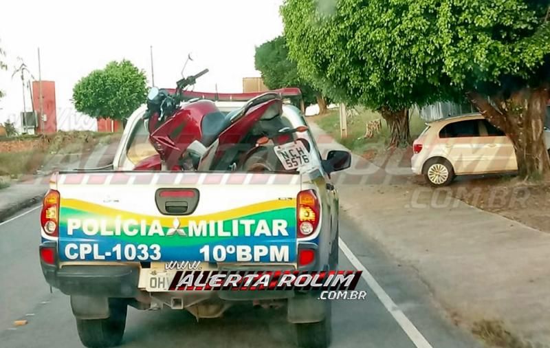 Após dois roubos seguidos, em Rolim de Moura, PM do 10º Batalhão age rápido e prende três suspeitos com arma de fogo e recupera produtos roubados
