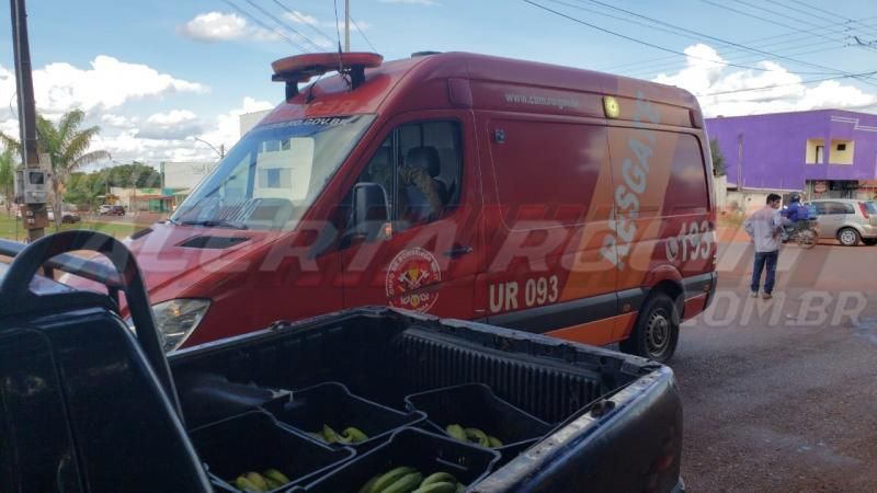 Mais um motociclista inabilitado se envolve em acidente de trânsito em Rolim de Moura; ele fraturou uma das pernas – Vídeo Mais um motociclista inabilitado se envolve em acidente de trânsito em Rolim de Moura; ele fraturou uma das pernas – Vídeo