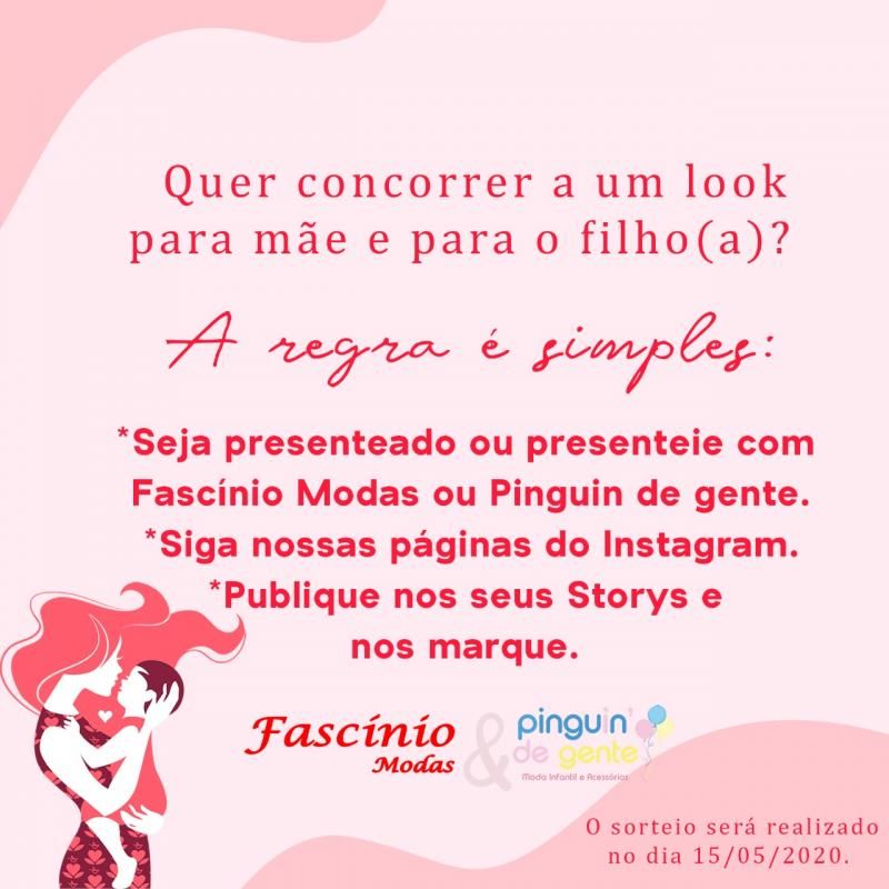 Não perca as grandes novidades para o Dia das Mães na Fascínio Modas Não perca as grandes novidades para o Dia das Mães na Fascínio Modas