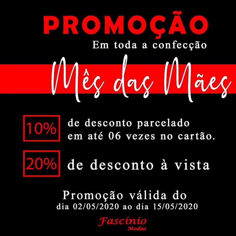 Não perca as grandes novidades para o Dia das Mães na Fascínio Modas Não perca as grandes novidades para o Dia das Mães na Fascínio Modas