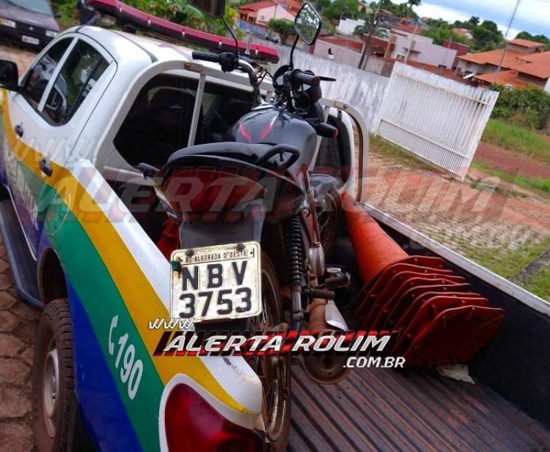 URGENTE – Duas motos roubadas são recuperadas pela Polícia Militar do 10º Batalhão, em Rolim de Moura URGENTE – Duas motos roubadas são recuperadas pela Polícia Militar do 10º Batalhão, em Rolim de Moura