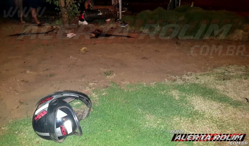 URGENTE - Motociclista que sofreu queda após passar por quebra-molas não resistiu e morreu no pronto-socorro, em Rolim de Moura URGENTE - Motociclista que sofreu queda após passar por quebra-molas não resistiu e morreu no pronto-socorro, em Rolim de Moura