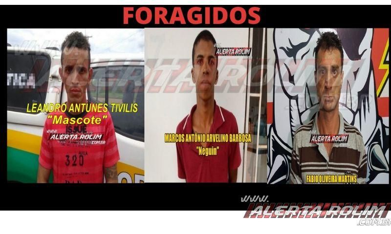 URGENTE – Três apenados fogem do presidio Semiaberto, em Rolim de Moura