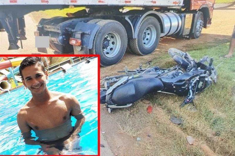 Jovem de 19 anos morre horas depois de bater em carreta na BR-364, em Jaru