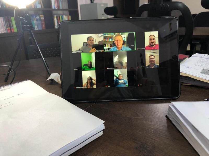 PTB de Rolim de Moura realizou reunião através de vídeo conferência no último sábado (27) PTB de Rolim de Moura realizou reunião através de vídeo conferência no último sábado (27)