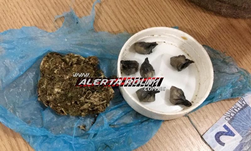 Traficante é preso durante trabalho em conjunto realizado pela Polícia Militar e Polícia Civil, em Rolim de Moura Traficante é preso durante trabalho em conjunto realizado pela Polícia Militar e Polícia Civil, em Rolim de Moura