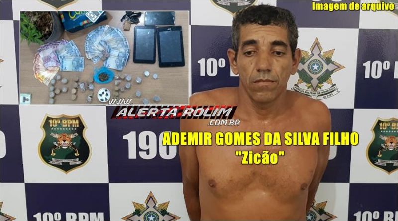 Traficante é preso durante trabalho em conjunto realizado pela Polícia Militar e Polícia Civil, em Rolim de Moura Traficante é preso durante trabalho em conjunto realizado pela Polícia Militar e Polícia Civil, em Rolim de Moura