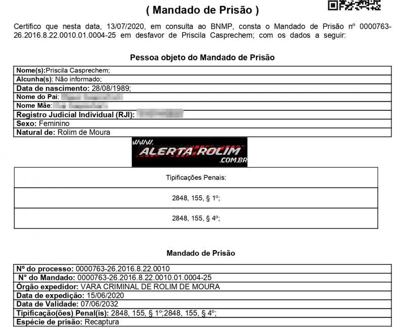 Acusada de furto é presa pela Polícia Militar, em Rolim de Moura Acusada de furto é presa pela Polícia Militar, em Rolim de Moura