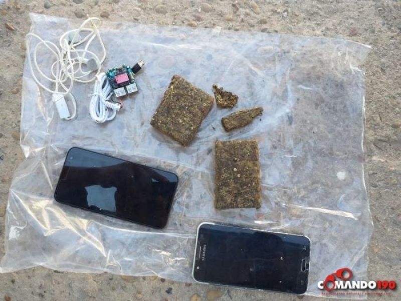 Drone, carregado com celulares e droga, é abatido ao sobrevoar presídio, em Jí-Paraná Drone, carregado com celulares e droga, é abatido ao sobrevoar presídio, em Jí-Paraná