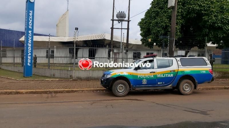 Incêndio destrói prédio do INSS em Porto Velho Incêndio destrói prédio do INSS em Porto Velho