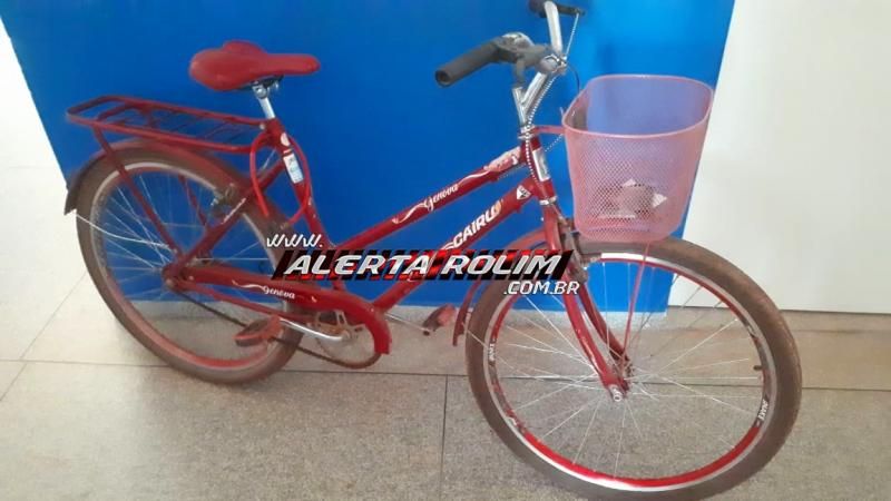 Mulher tem bicicleta furtada enquanto trabalhava; PM age rápido, prende suspeito e recupera veículo Mulher tem bicicleta furtada enquanto trabalhava; PM age rápido, prende suspeito e recupera veículo