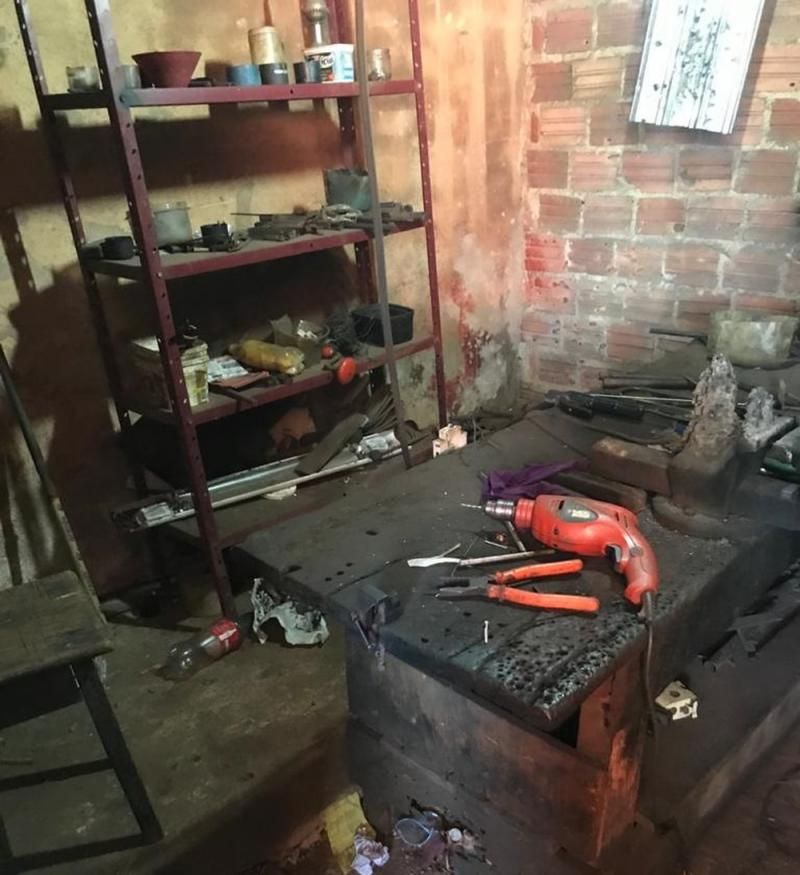 PF descobre fábrica clandestina de armas em Porto Velho PF descobre fábrica clandestina de armas em Porto Velho