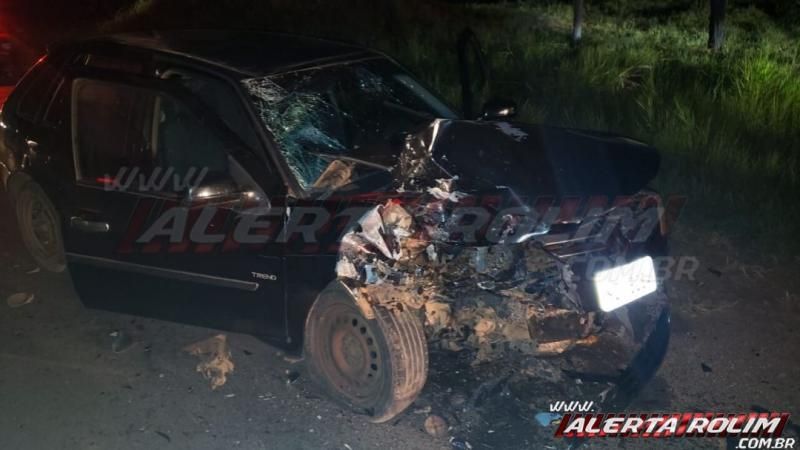 URGENTE – Policial Penal morre após grave colisão frontal entre carro e moto na RO-010, em Rolim de Moura