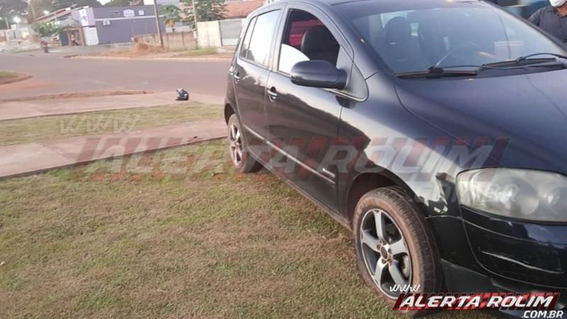 Rolim de Moura - Terceiro acidente é registrado na tarde desta sexta-feira Rolim de Moura - Terceiro acidente é registrado na tarde desta sexta-feira