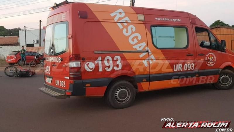 Rolim de Moura - Terceiro acidente é registrado na tarde desta sexta-feira Rolim de Moura - Terceiro acidente é registrado na tarde desta sexta-feira