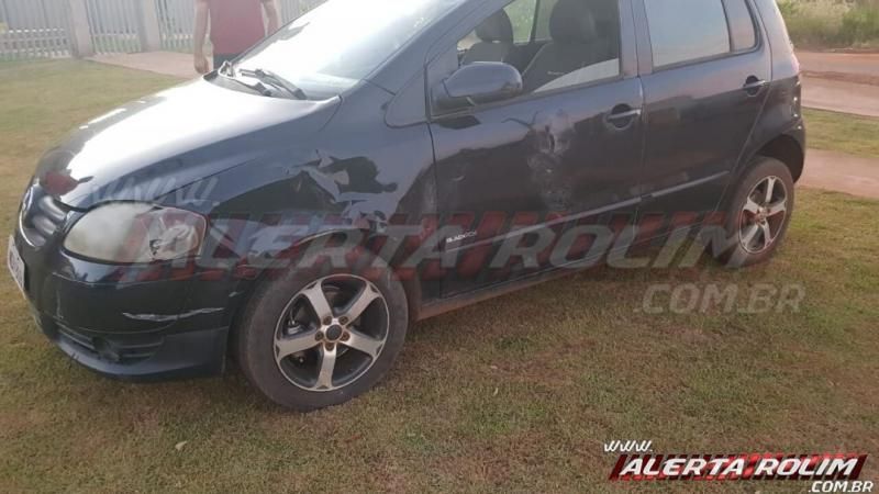 Rolim de Moura - Terceiro acidente é registrado na tarde desta sexta-feira Rolim de Moura - Terceiro acidente é registrado na tarde desta sexta-feira