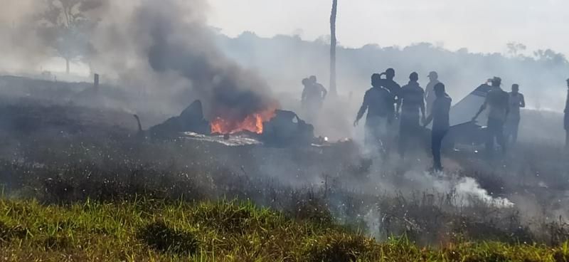 URGENTE - Aeronave cai na região de Alta Floresta do Oeste URGENTE - Aeronave cai na região de Alta Floresta do Oeste