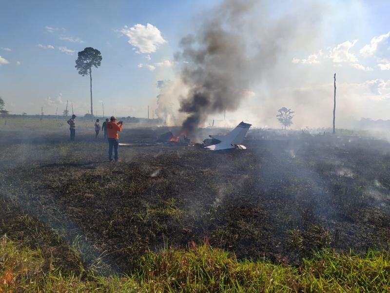 URGENTE - Aeronave cai na região de Alta Floresta do Oeste URGENTE - Aeronave cai na região de Alta Floresta do Oeste