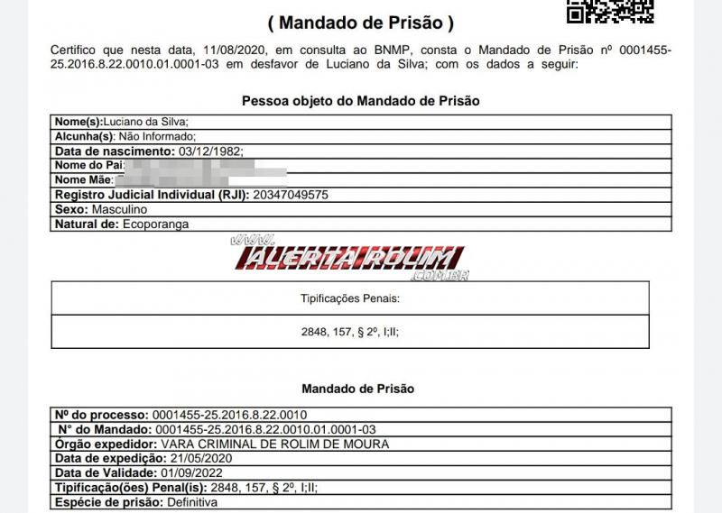 Acusado de roubo é preso pela Polícia Militar e Polícia Civil, em Rolim de Moura Acusado de roubo é preso pela Polícia Militar e Polícia Civil, em Rolim de Moura