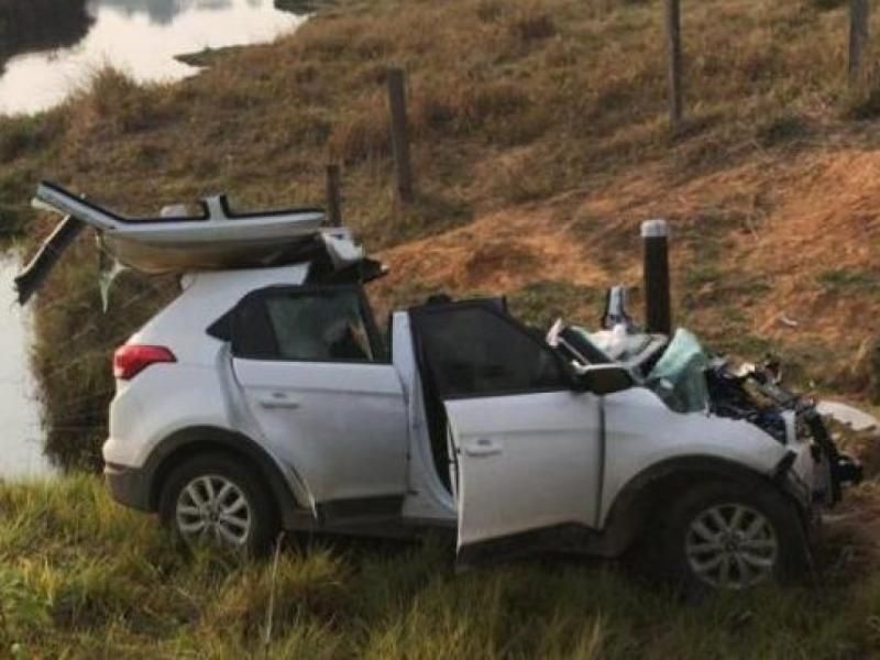 Colisão frontal entre dois carros resulta em vítima fatal, em Ouro Preto do Oeste 