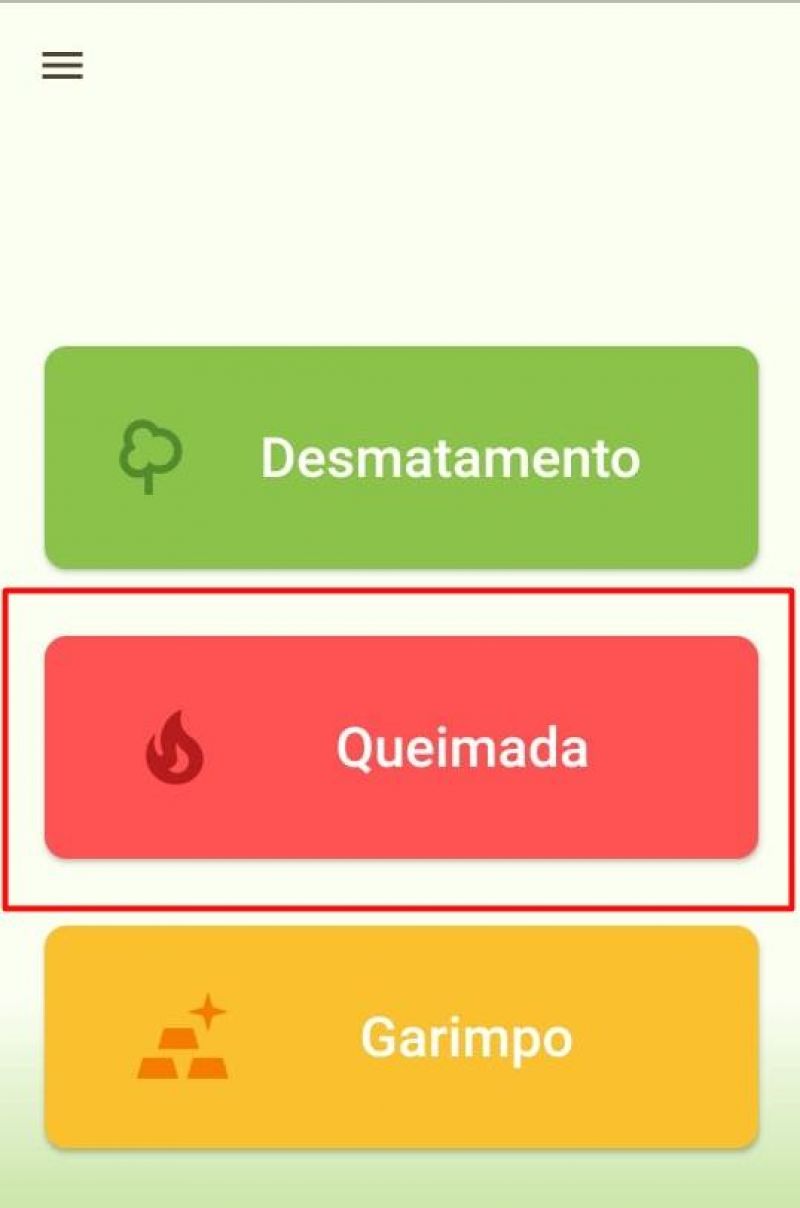 Comandante dos bombeiros explica à população sobre aplicativo para registrar denúncia de queimadas, em Rolim de Moura Comandante dos bombeiros explica à população sobre aplicativo para registrar denúncia de queimadas, em Rolim de Moura