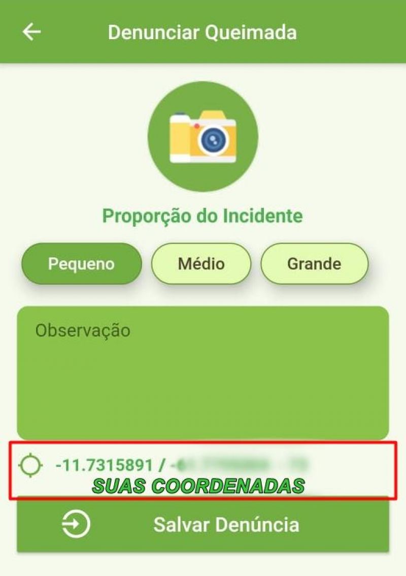 Comandante dos bombeiros explica à população sobre aplicativo para registrar denúncia de queimadas, em Rolim de Moura Comandante dos bombeiros explica à população sobre aplicativo para registrar denúncia de queimadas, em Rolim de Moura