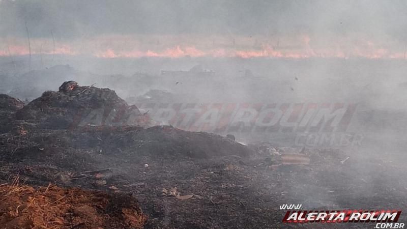 Incêndio em vegetação leva mais de uma hora para ser contido pelos Bombeiros Militares em Rolim de Moura Incêndio em vegetação leva mais de uma hora para ser contido pelos Bombeiros Militares em Rolim de Moura