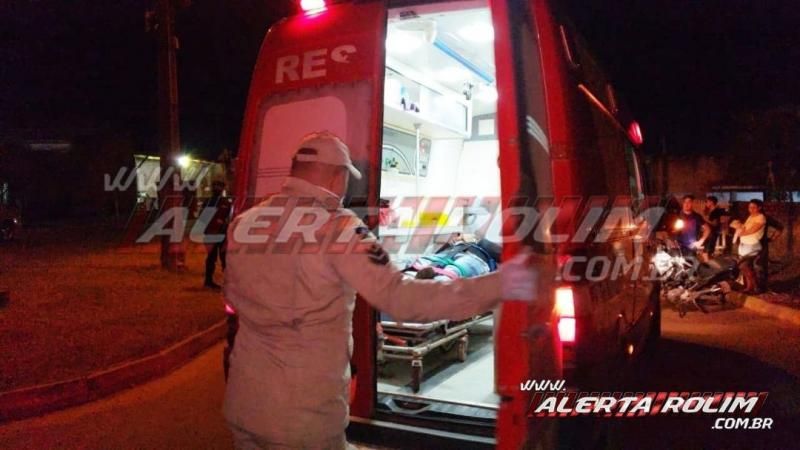 Motociclista fratura o pé ao ser atingido por outra moto no Bairro Boa Esperança, em Rolim de Moura Motociclista fratura o pé ao ser atingido por outra moto no Bairro Boa Esperança, em Rolim de Moura