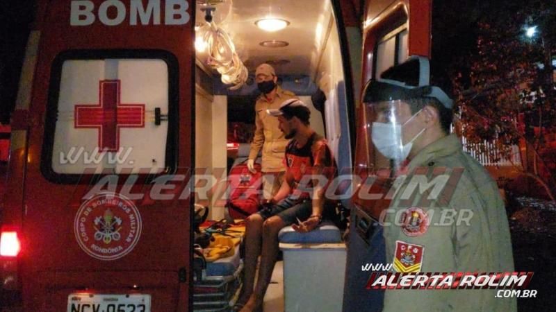 Motociclista fratura o pé ao ser atingido por outra moto no Bairro Boa Esperança, em Rolim de Moura Motociclista fratura o pé ao ser atingido por outra moto no Bairro Boa Esperança, em Rolim de Moura