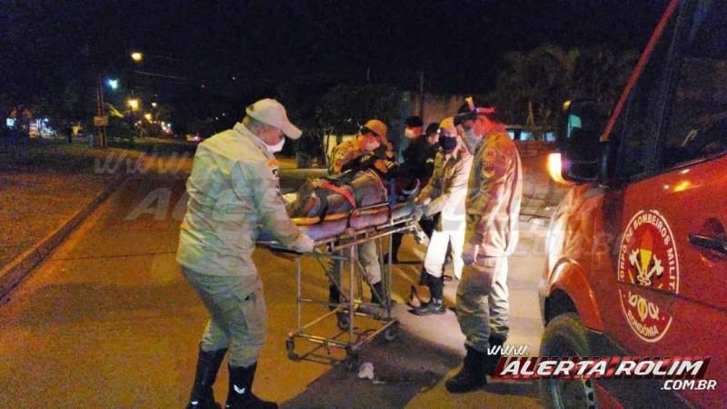Motociclista fratura o pé ao ser atingido por outra moto no Bairro Boa Esperança, em Rolim de Moura Motociclista fratura o pé ao ser atingido por outra moto no Bairro Boa Esperança, em Rolim de Moura