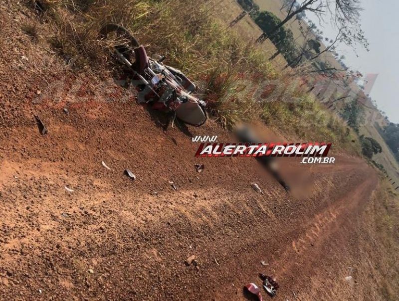 Motociclista perde a vida, após possível colisão com animal na Zona Rural de Alto Alegre dos Parecis