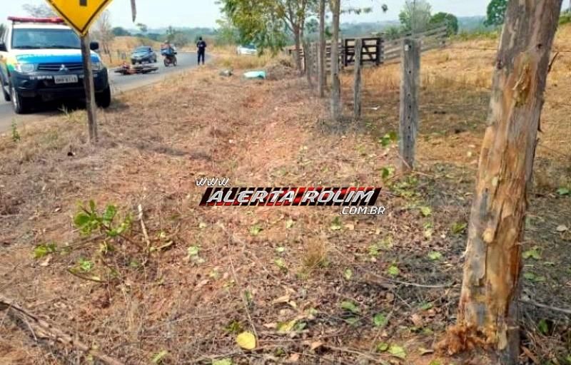 Motociclista perde a vida, após sofrer grave acidente, na RO-383, em Santa Luzia Motociclista perde a vida, após sofrer grave acidente, na RO-383, em Santa Luzia