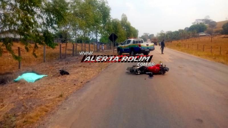 Motociclista perde a vida, após sofrer grave acidente, na RO-383, em Santa Luzia Motociclista perde a vida, após sofrer grave acidente, na RO-383, em Santa Luzia