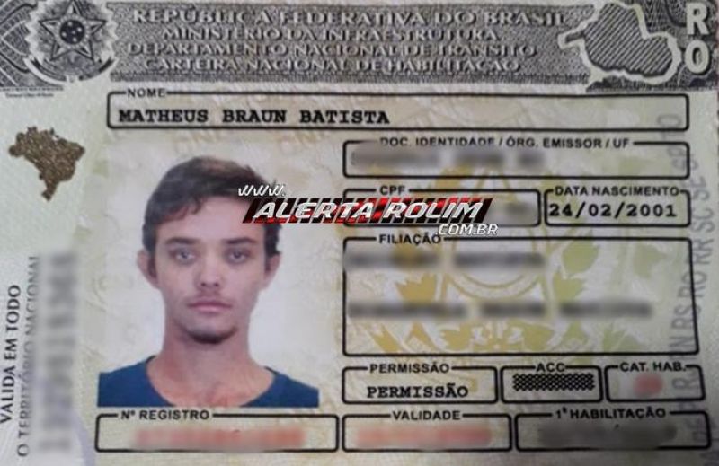 Motociclista perde a vida, após sofrer grave acidente, na RO-383, em Santa Luzia Motociclista perde a vida, após sofrer grave acidente, na RO-383, em Santa Luzia