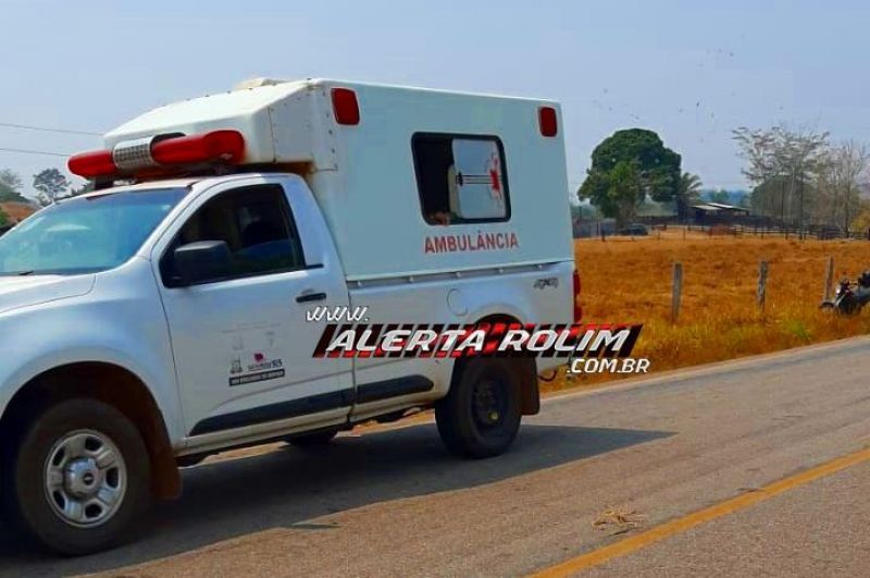 Motociclista perde a vida, após sofrer grave acidente, na RO-383, em Santa Luzia Motociclista perde a vida, após sofrer grave acidente, na RO-383, em Santa Luzia