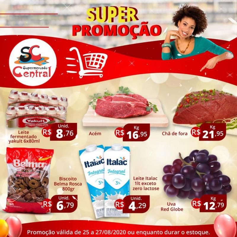 Promoção Supermercado Central, em Rolim de Moura Promoção Supermercado Central, em Rolim de Moura