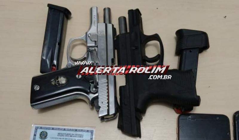 Armas de fogo foram apreendidas pela Polícia Militar durante a Operação Hórus, na Região da Zona da Mata Armas de fogo foram apreendidas pela Polícia Militar durante a Operação Hórus, na Região da Zona da Mata