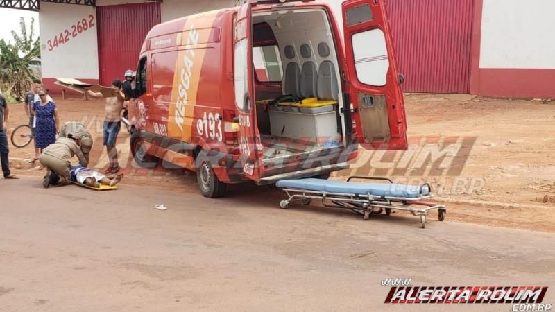 Após se envolver em acidente de trânsito, homem é conduzido à UNISP por ameaçar guarnição da PM, em Rolim de Moura Após se envolver em acidente de trânsito, homem é conduzido à UNISP por ameaçar guarnição da PM, em Rolim de Moura