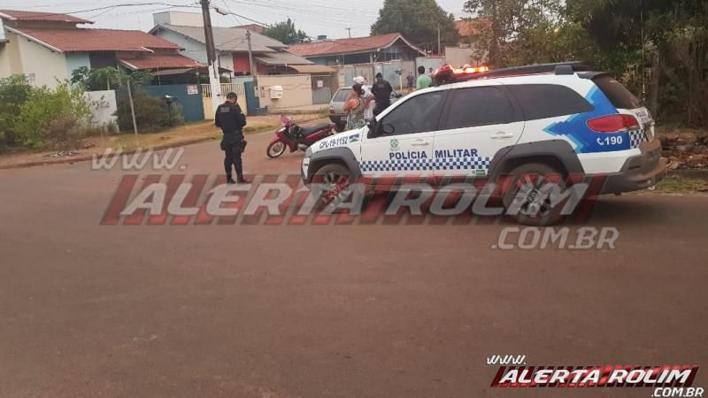 Acidente envolvendo condutor inabilitado é registrado no Bairro Industrial, em Rolim de Moura Acidente envolvendo condutor inabilitado é registrado no Bairro Industrial, em Rolim de Moura