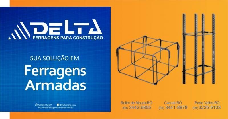 Delta Ferragens Armada para Construção completa 04 anos Delta Ferragens Armada para Construção completa 04 anos