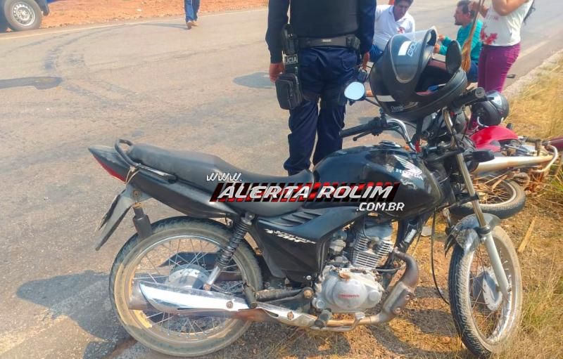 Dois motociclistas são socorridos ao Hospital, após sofrerem acidente na RO-383, em Rolim de Moura Dois motociclistas são socorridos ao Hospital, após sofrerem acidente na RO-383, em Rolim de Moura