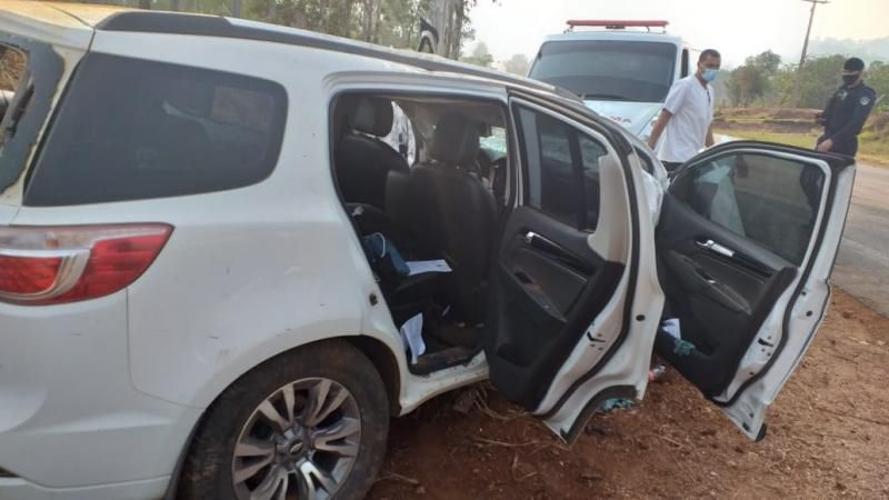 Médica sofre grave acidente na RO-481 após sair de plantão em Nova Brasilândia/RO Médica sofre grave acidente na RO-481 após sair de plantão em Nova Brasilândia/RO