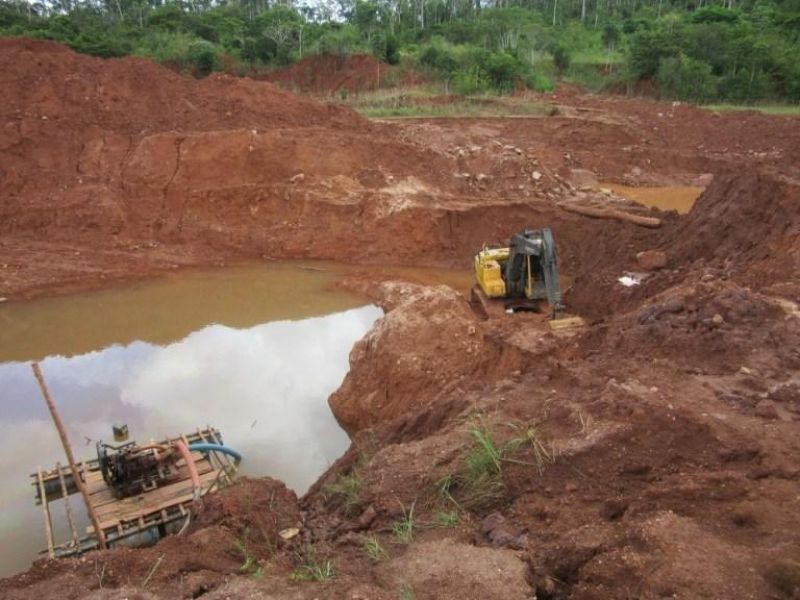 Operação da PF mira exploração ilegal de diamantes em terra indígena em RO Operação da PF mira exploração ilegal de diamantes em terra indígena em RO
