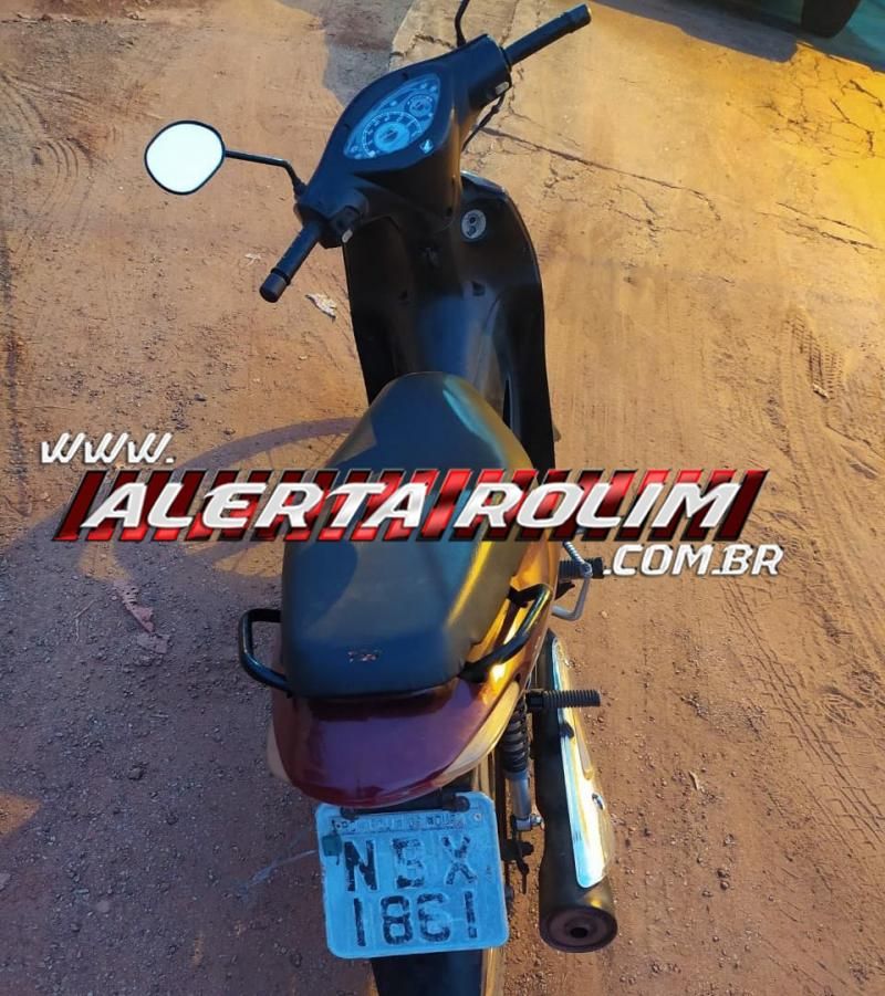 PM em Migrantinópolis recupera moto que moradora de Rolim de Moura havia emprestado a vizinho e este ter desaparecido com o veículo PM em Migrantinópolis recupera moto que moradora de Rolim de Moura havia emprestado a vizinho e este ter desaparecido com o veículo