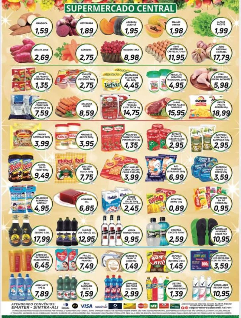 Promoção Supermercado Central, em Rolim de Moura Promoção Supermercado Central, em Rolim de Moura