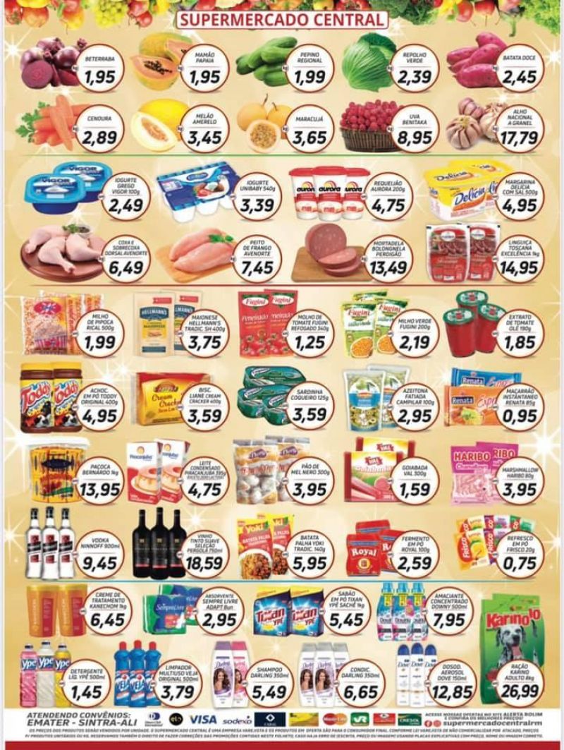 Promoção Supermercado Central, em Rolim de Moura Promoção Supermercado Central, em Rolim de Moura