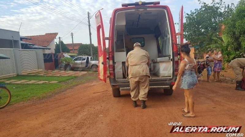 Motociclista se envolve em acidente e foge deixando veículo no local, em Rolim de Moura Motociclista se envolve em acidente e foge deixando veículo no local, em Rolim de Moura