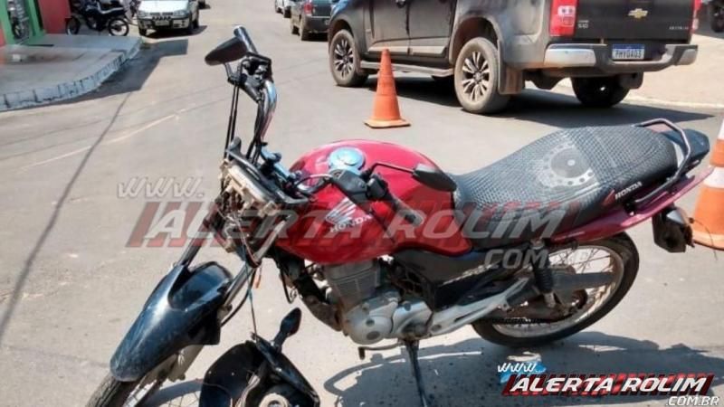 Motociclista é socorrido com suspeita de fratura na perna em Novo Horizonte do Oeste Motociclista é socorrido com suspeita de fratura na perna em Novo Horizonte do Oeste
