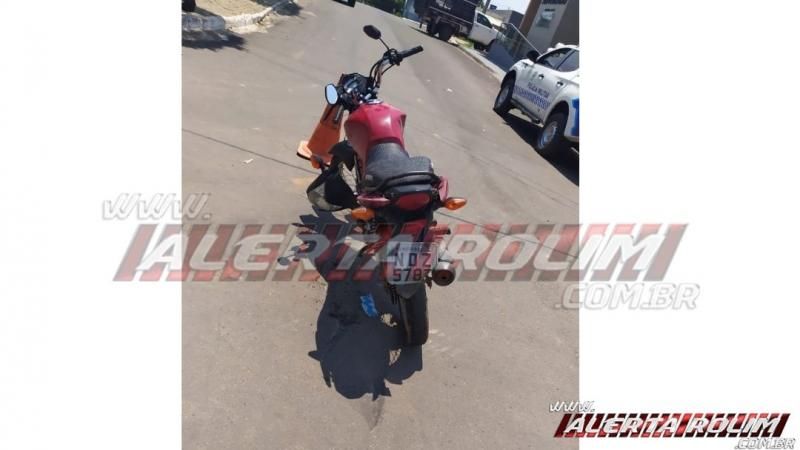 Motociclista é socorrido com suspeita de fratura na perna em Novo Horizonte do Oeste Motociclista é socorrido com suspeita de fratura na perna em Novo Horizonte do Oeste