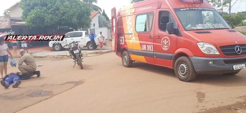 Acidente de trânsito entre carro e moto é registrado nesta tarde de quinta-feira, em Rolim de Moura Acidente de trânsito entre carro e moto é registrado nesta tarde de quinta-feira, em Rolim de Moura